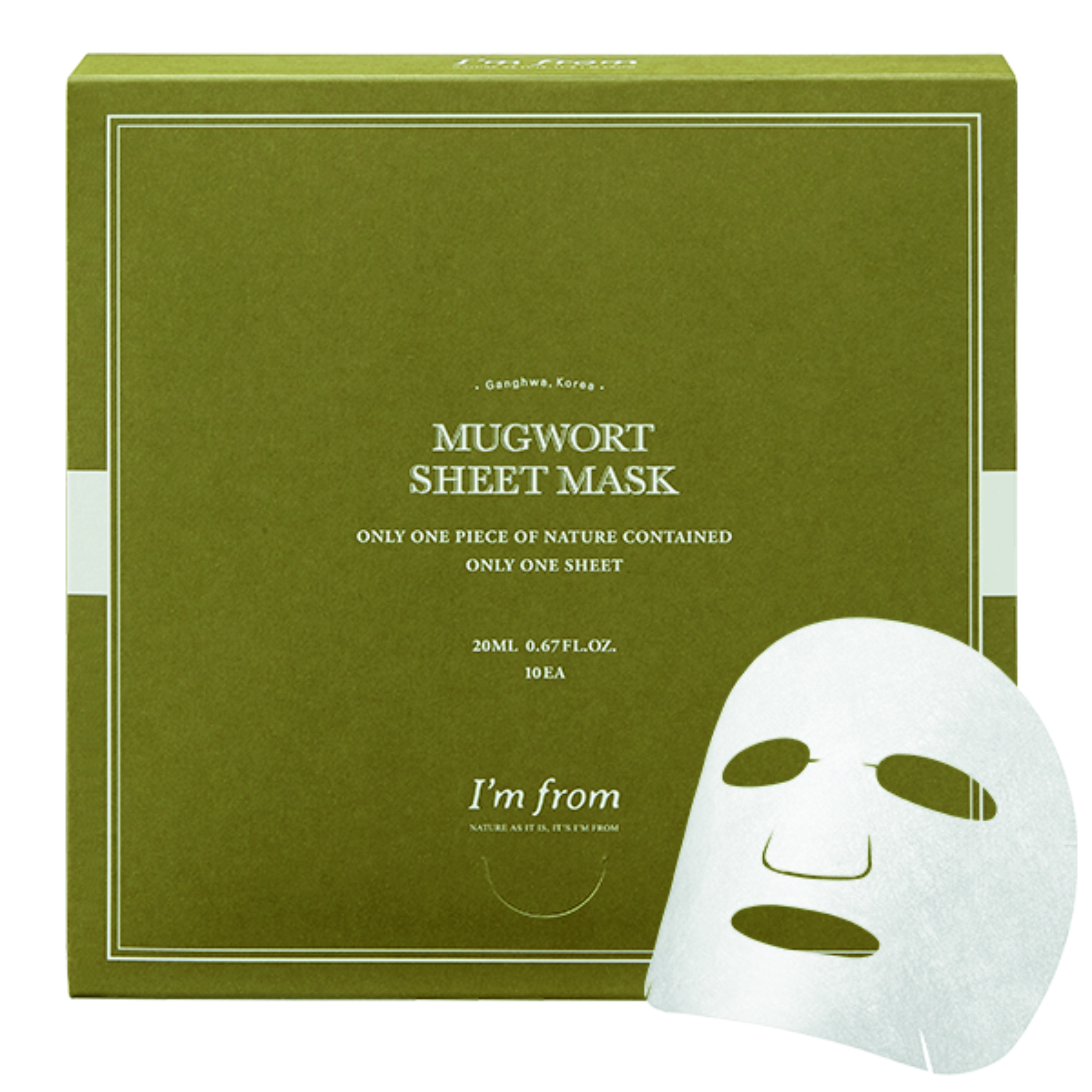 I`m from Mugwort Sheet Mask