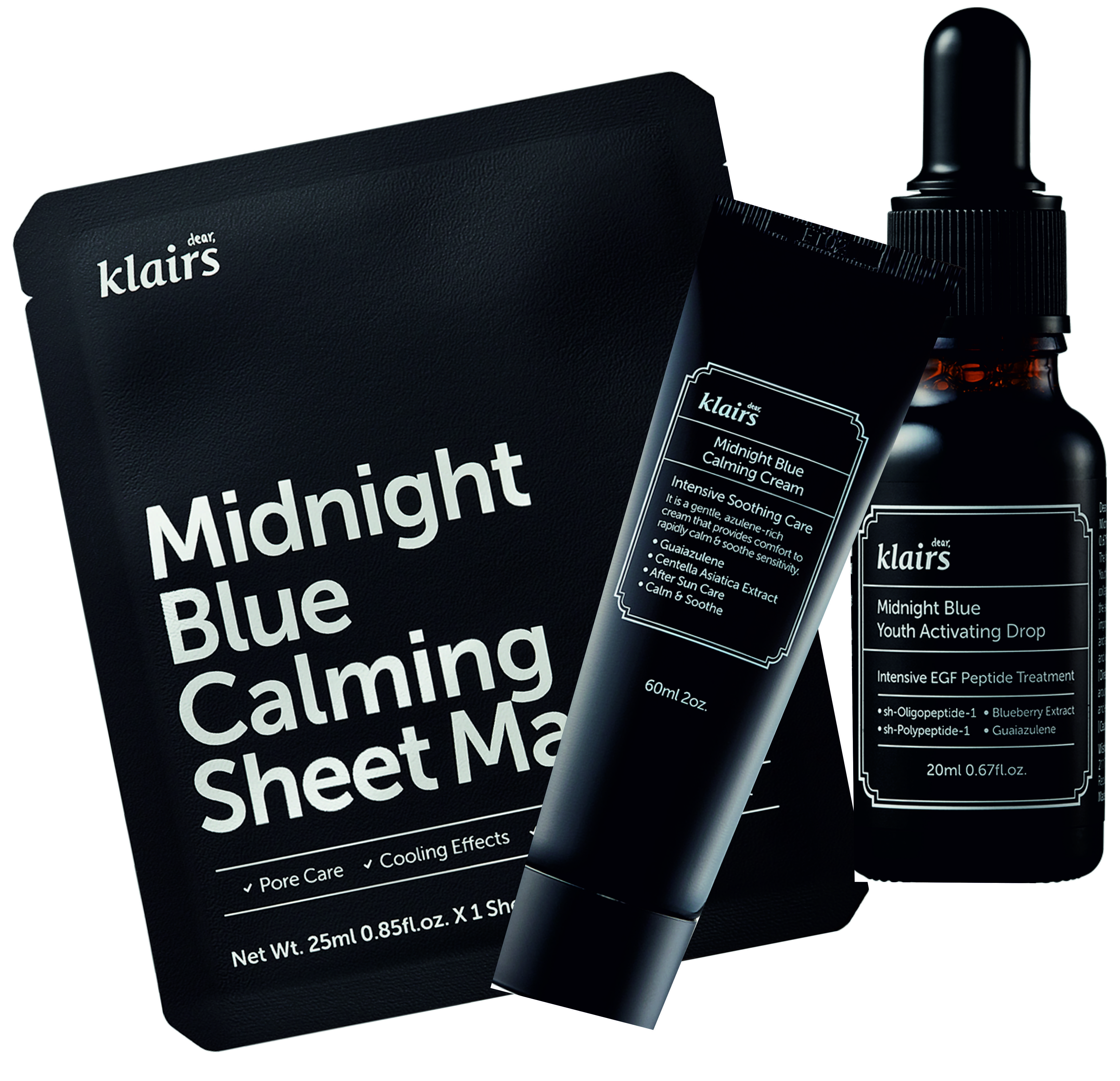 Dear Klairs  Midnight Blue Calming Set
